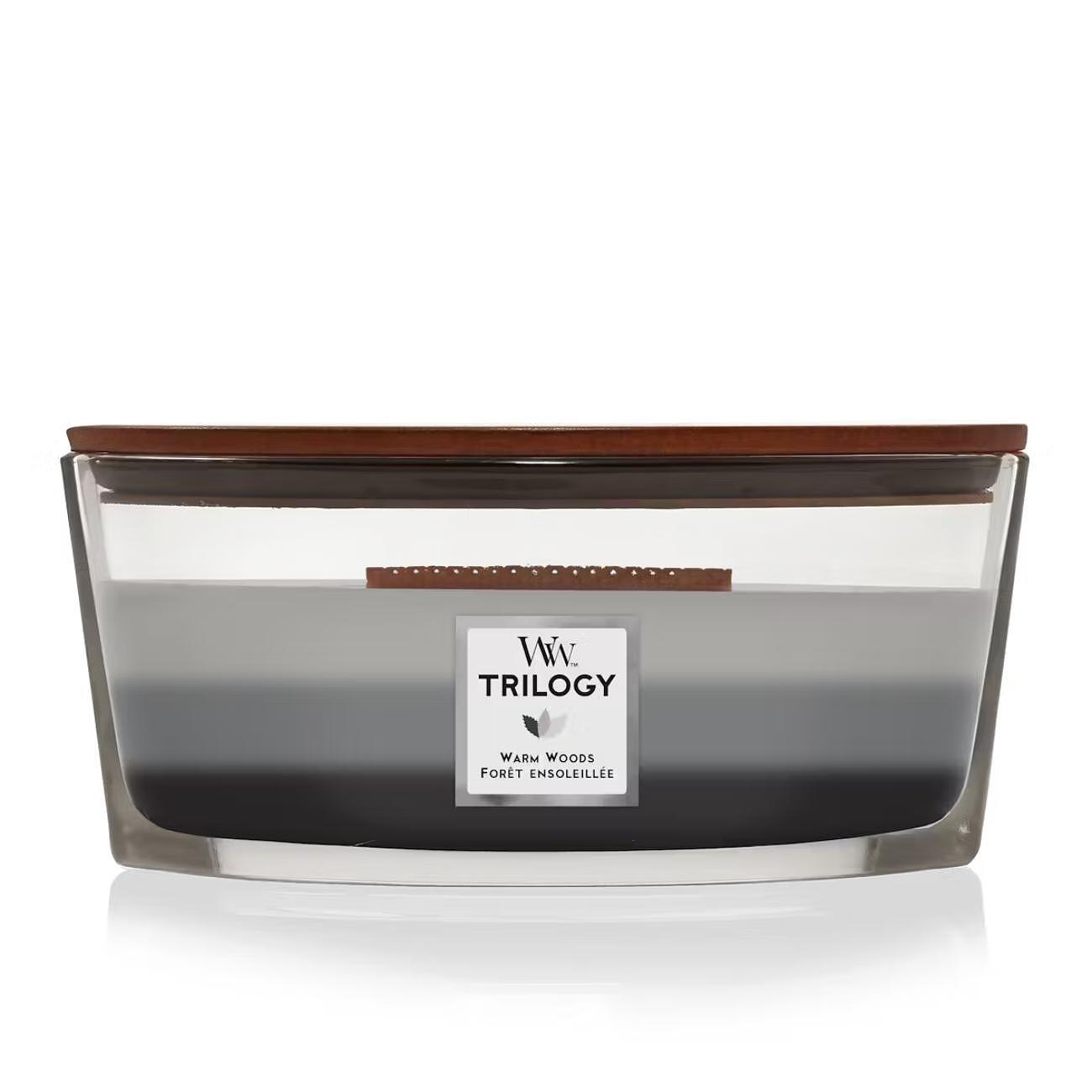 СВЕЩ WOOD WICK TRIL ELLIPSE - WARM WOODS