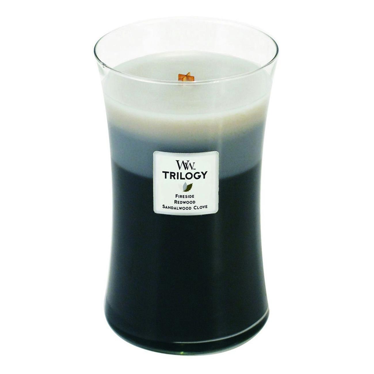 СВЕЩ WOOD WICK TRIL LARGE JAR - WARM WOODS