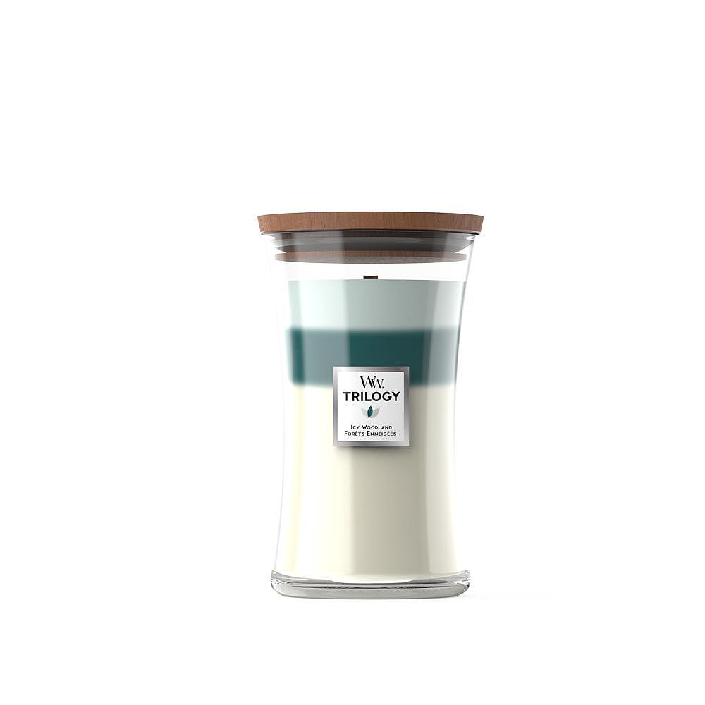 СВЕЩ WOOD WICK TRIL LARGE JAR - ICY WOODLAND