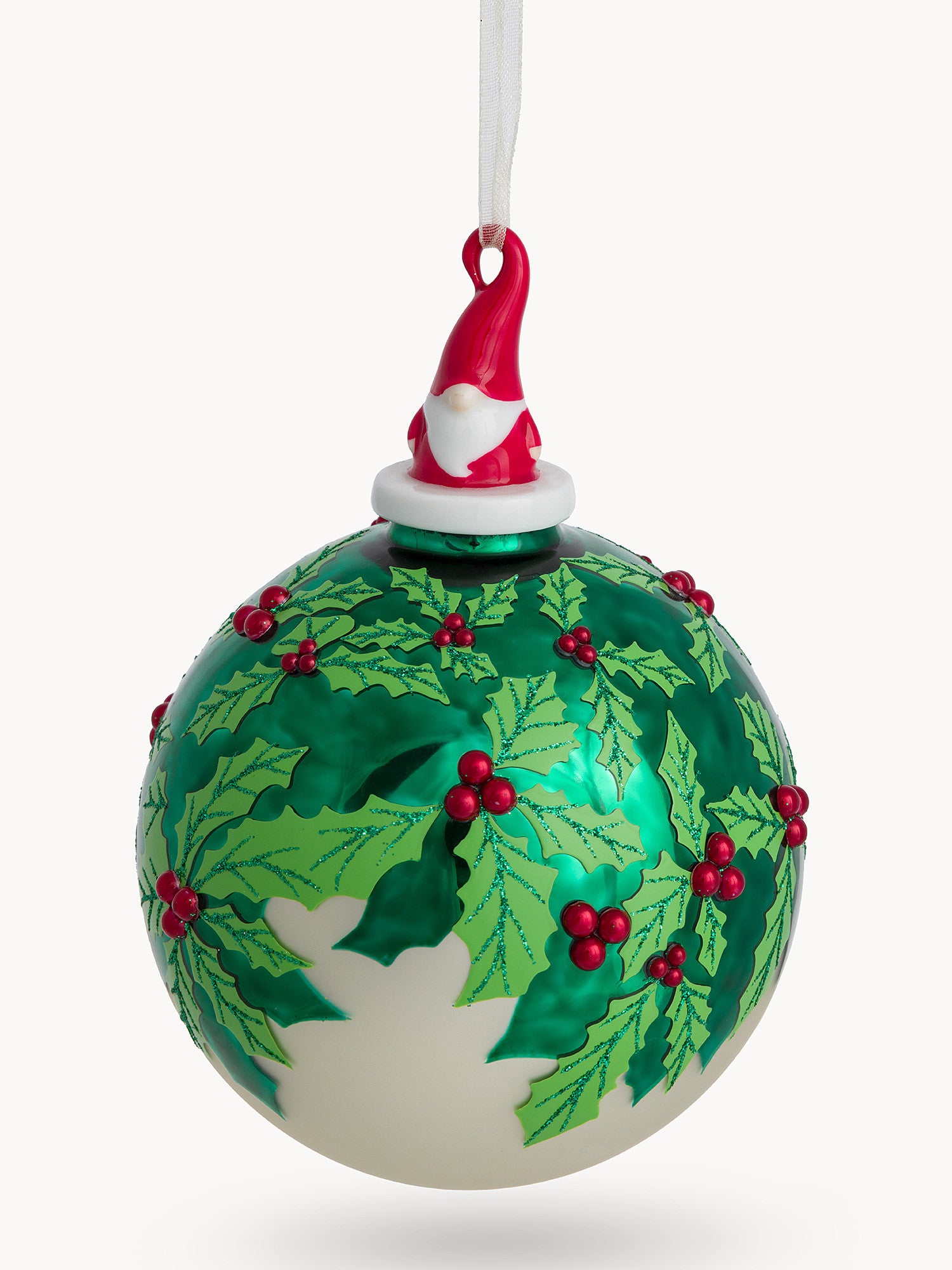 Коледна топка за елха COINCASA, 6804335, стъкло 10 cм.