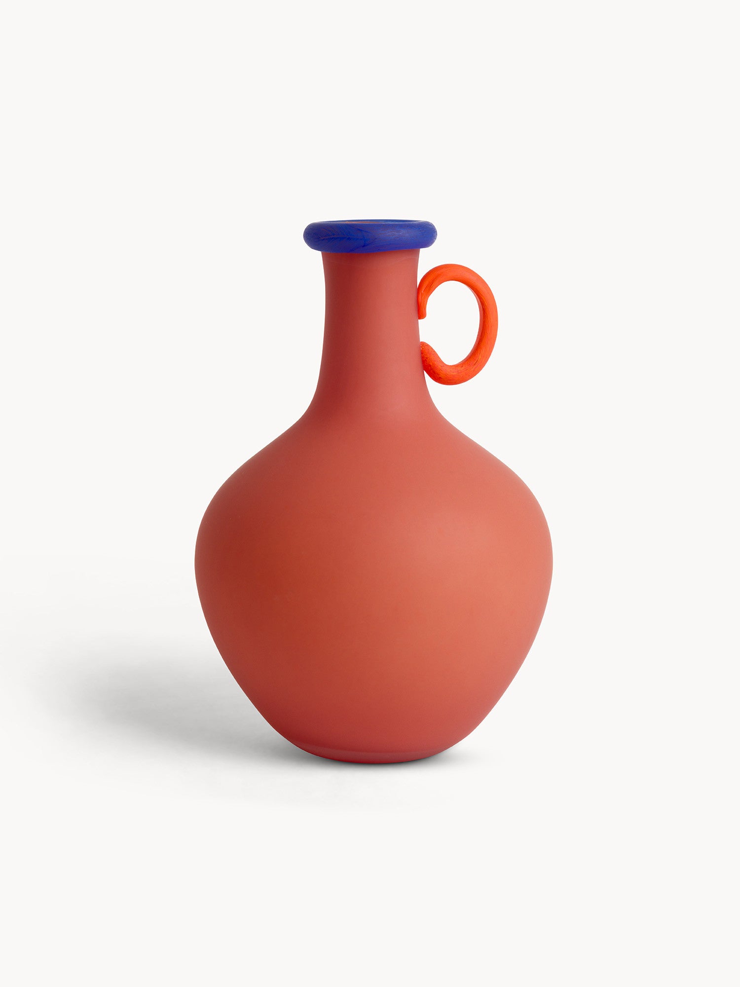 СТЪКЛЕНА ВАЗА, COINCASA, 7475439 VASE RED VTR RED