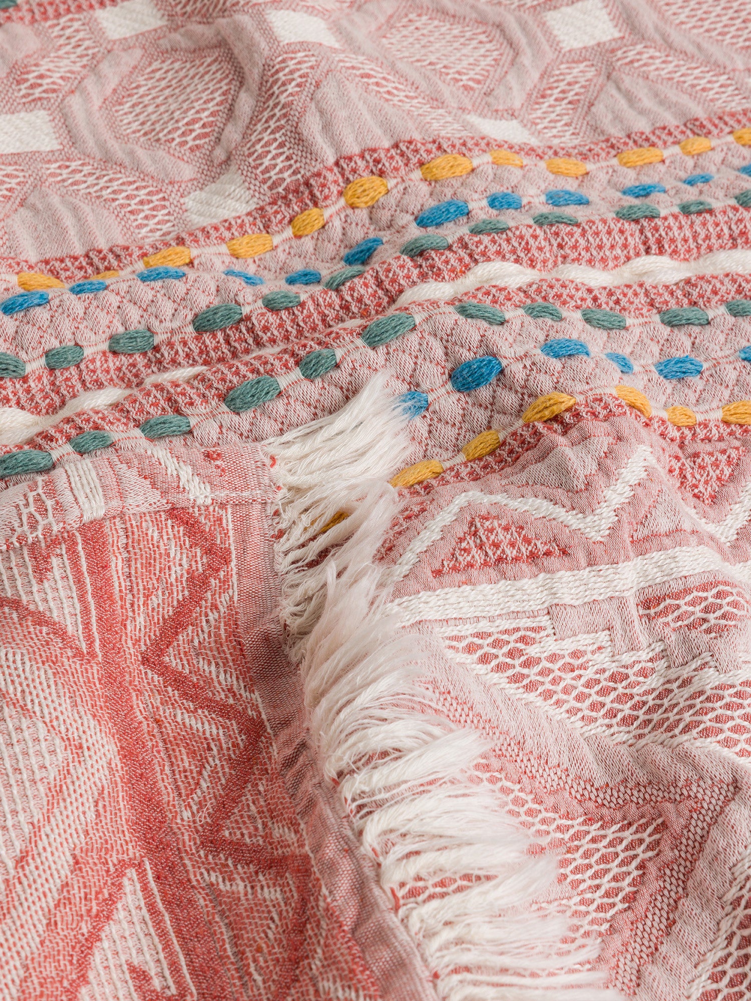 Одеяло от жакард, COINCASA, 7475945, THROW PINAR  MULTI