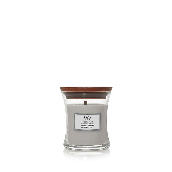 СВЕЩ WOOD WICK MINI JAR - LAVENDER AND CEDAR/ЛАВАНДУЛА И КЕДЪР/1666278E