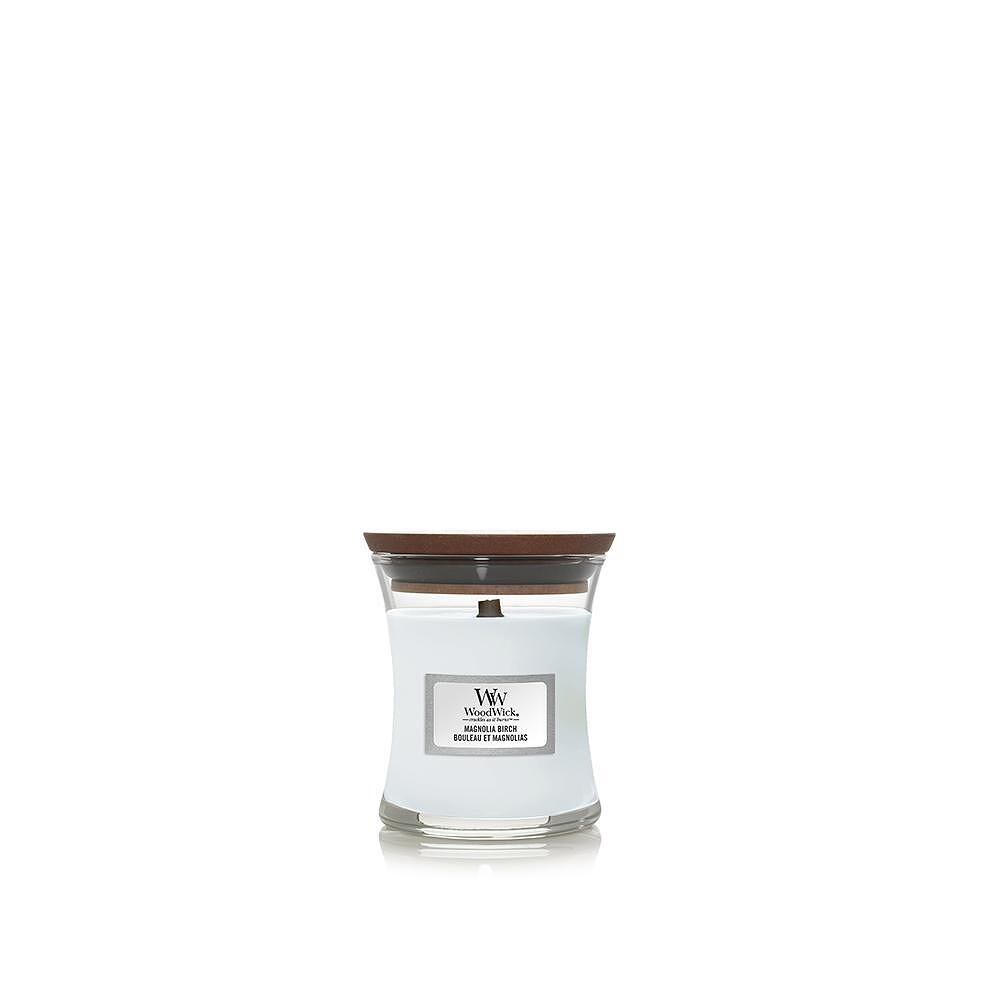 СВЕЩ WOOD WICK MINI JAR -MAGNOLIA BIRCH/МАГНОЛИЯ И БРЕЗА/1720917E