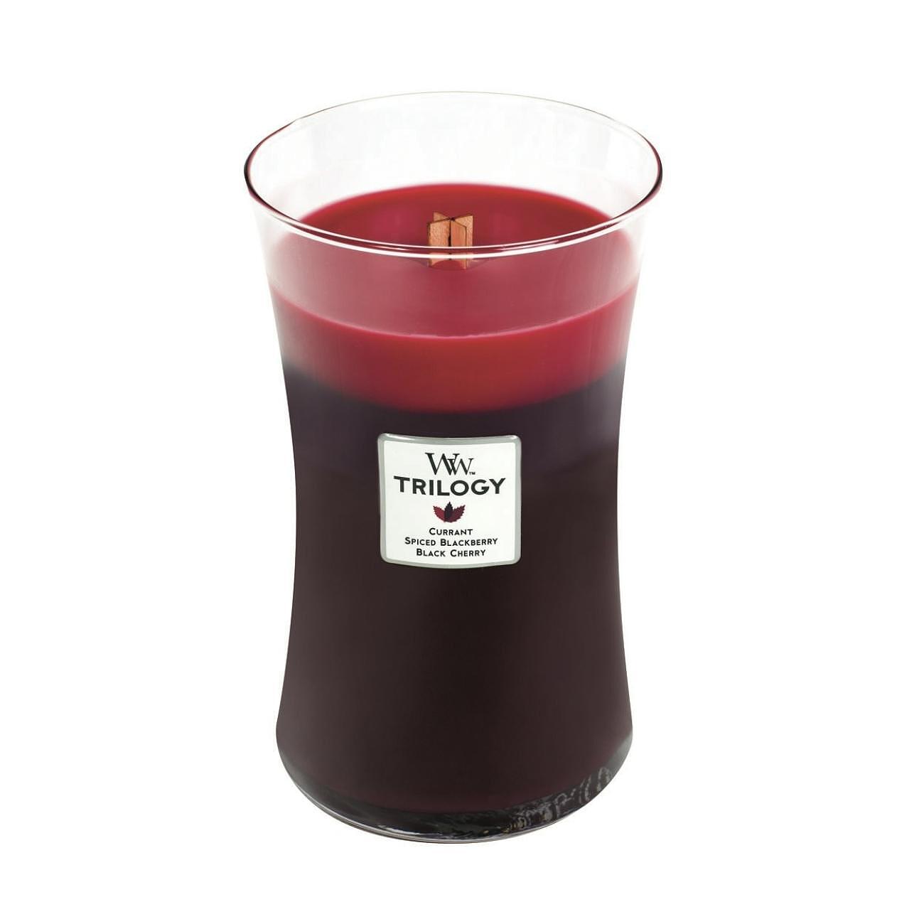 СВЕЩ WOOD WICK TRIL LARGE JAR - SUN RIPENED BERR/ПЛОДОВЕ УЗРЯЛИ НА СЛЪНЦЕ/93972E