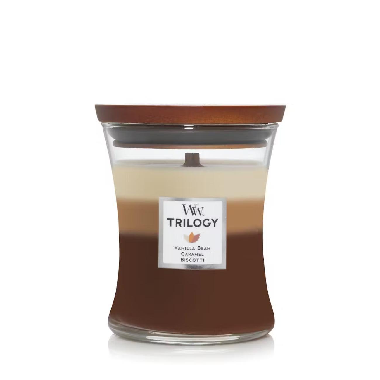 СВЕЩ WOOD WICK TRIL MEDIUM JAR - CAFE SWEETS