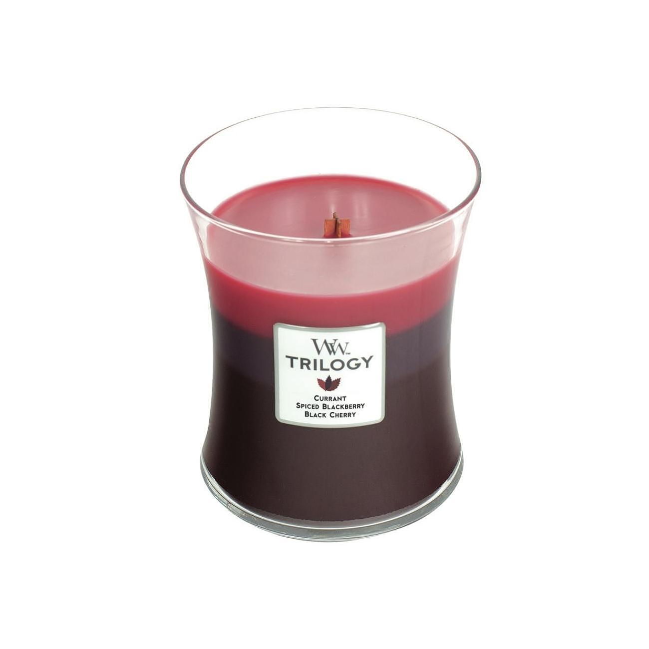 СВЕЩ WOOD WICK TRIL MEDIUM - SUN RIPENED BERRIES/ПЛОДОВЕ УЗРЯЛИ НА СЛЪНЦЕ/92972E