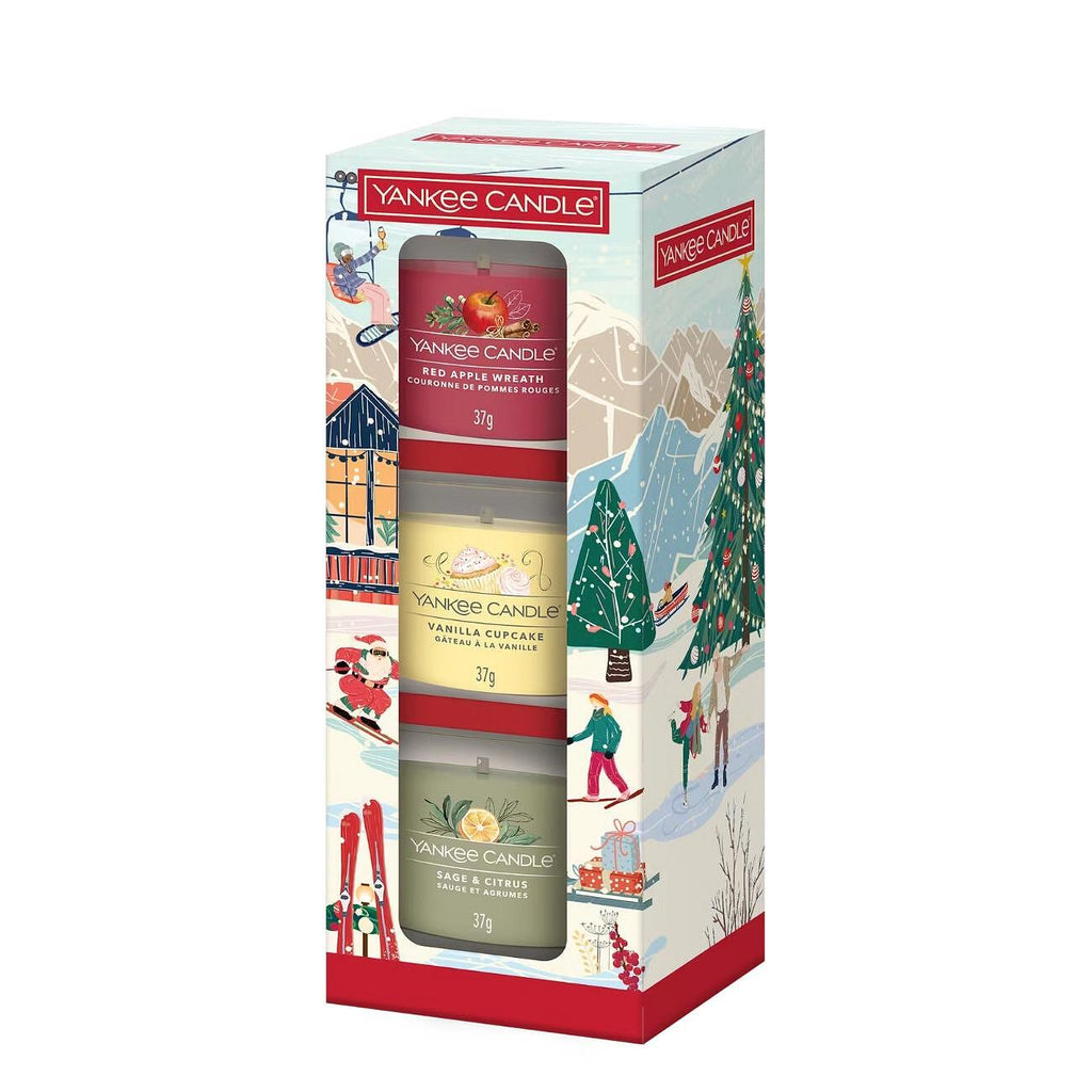 Кoлeдeн koмплект 25 Yankee Candle 3 Вotuba Holiday Party